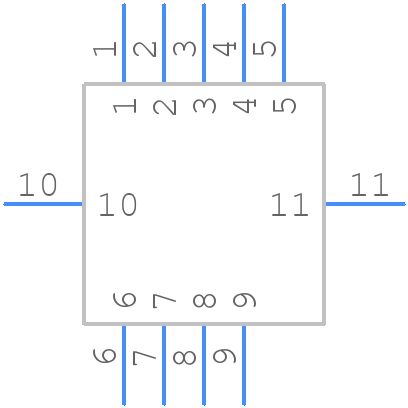 09651677811 - HARTING - PCB symbol