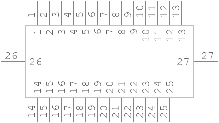 09653696711 - HARTING - PCB symbol