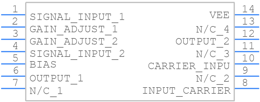 MC1496 - onsemi - PCB symbol