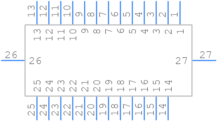 09553556622741 - HARTING - PCB symbol