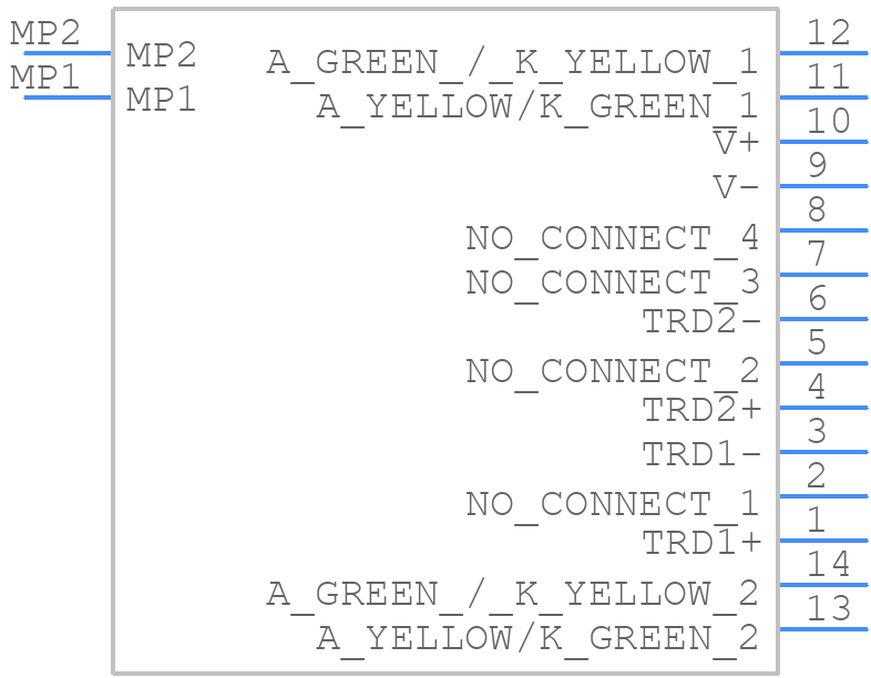 09455511165 - HARTING - PCB symbol