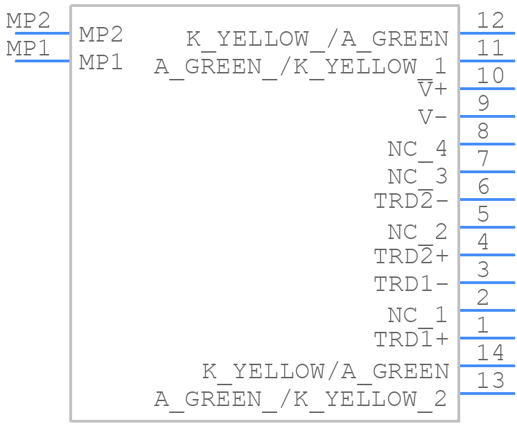 09455511164 - HARTING - PCB symbol