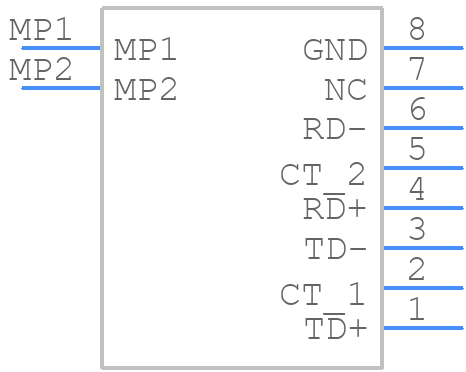 09455511163 - HARTING - PCB symbol