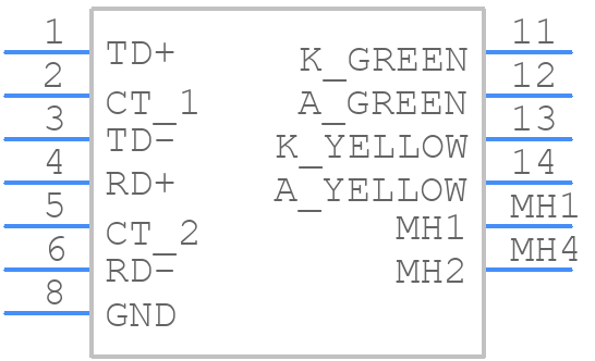 09455511142 - HARTING - PCB symbol