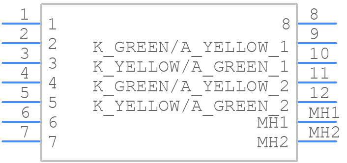 09455511119 - HARTING - PCB symbol
