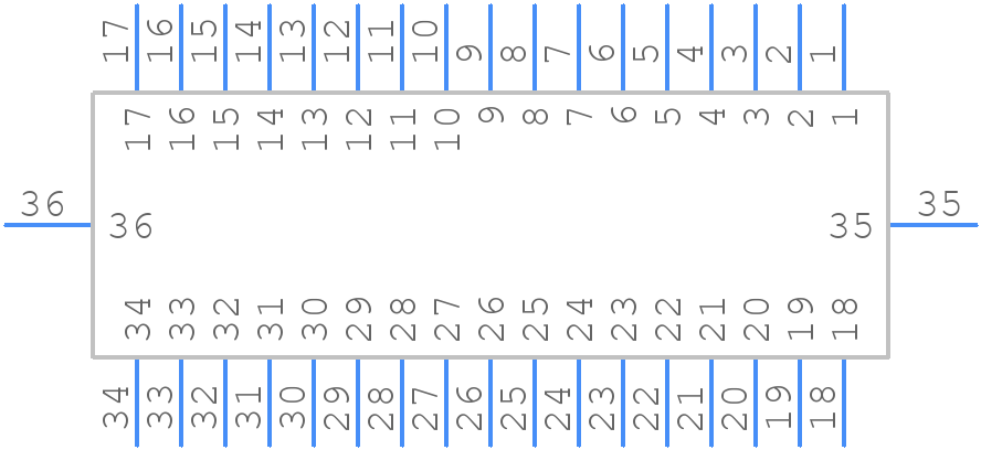 09185345922 - HARTING - PCB symbol