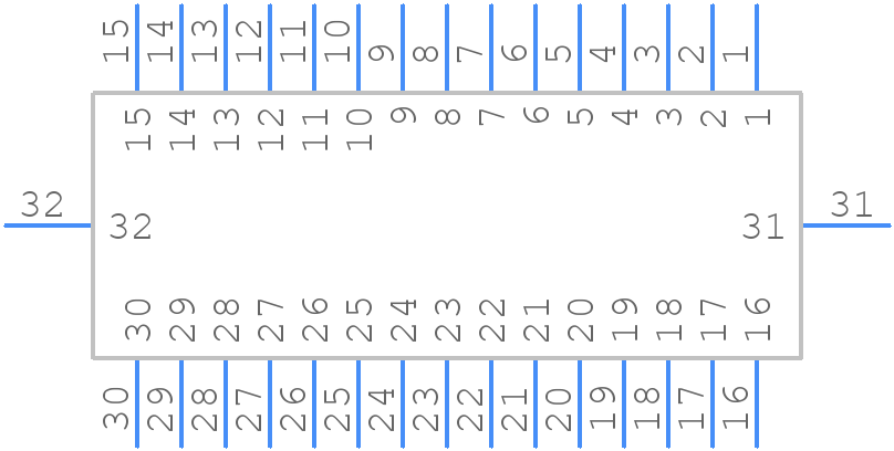 09185305923 - HARTING - PCB symbol