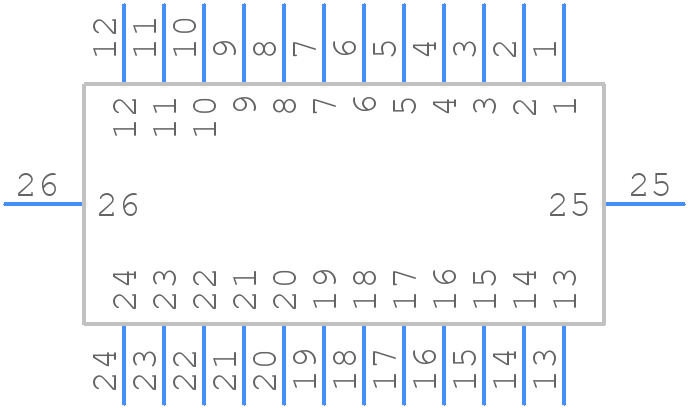 09185246901 - HARTING - PCB symbol