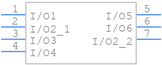 VESD05A5A-HSF-GS08 - Vishay - PCB symbol