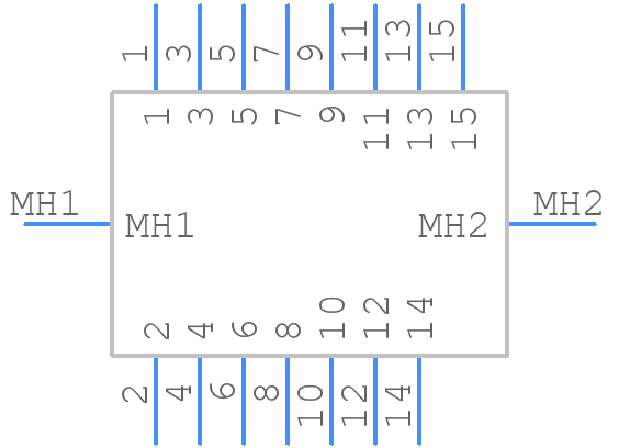 627-015-220-041 - EDAC - PCB symbol