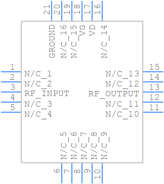 QPL1000SR - Qorvo - PCB symbol