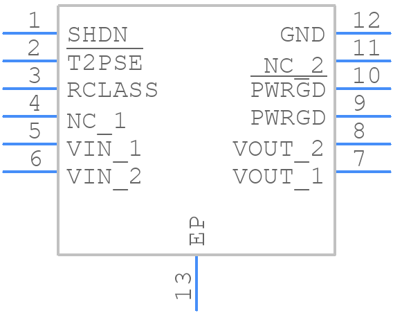 LTC4265IDE#TRPBF - Analog Devices - PCB symbol