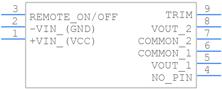 TEN 40-2420 - Traco Power - PCB symbol