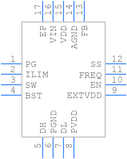 MIC2128YML-TR - Microchip - PCB symbol