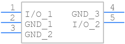 AN7-6N7F - EMC technology - PCB symbol