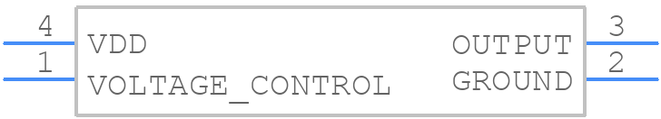 ECS-VC-TXO32-S3-33-100-BN-TR - ECS - PCB symbol