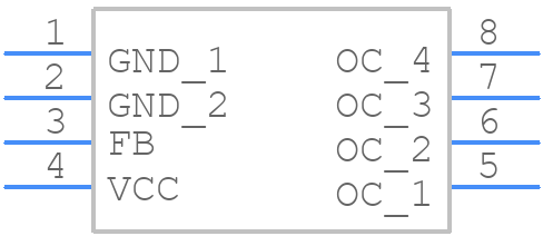 DK-124 - Linkage - PCB symbol