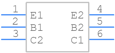 RN4985FE,LF(CT - Toshiba - PCB symbol