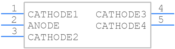 DF5A3.3JE,LM - Toshiba - PCB symbol