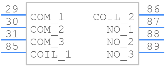 CB1aHF-T-P-12V - Panasonic - PCB symbol