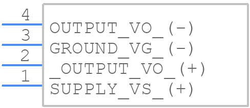 FSG010WNPB - Honeywell - PCB symbol