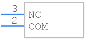 M2012LL1G03 - NKK Switches - PCB symbol