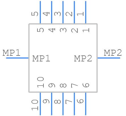 105429-2210 - Molex - PCB symbol