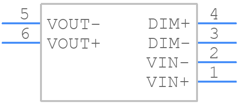 LDH-65-1050 - Mean Well - PCB symbol