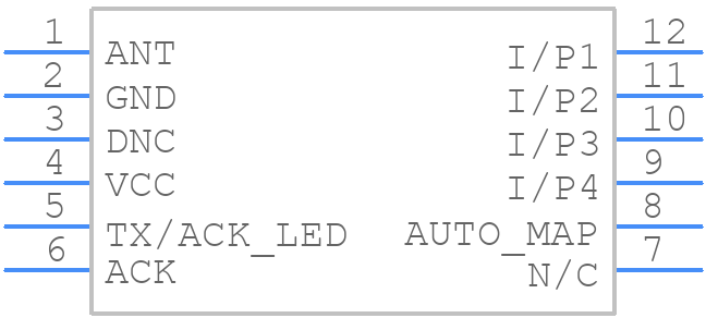 ZPT-4TD - RF SOLUTIONS - PCB symbol