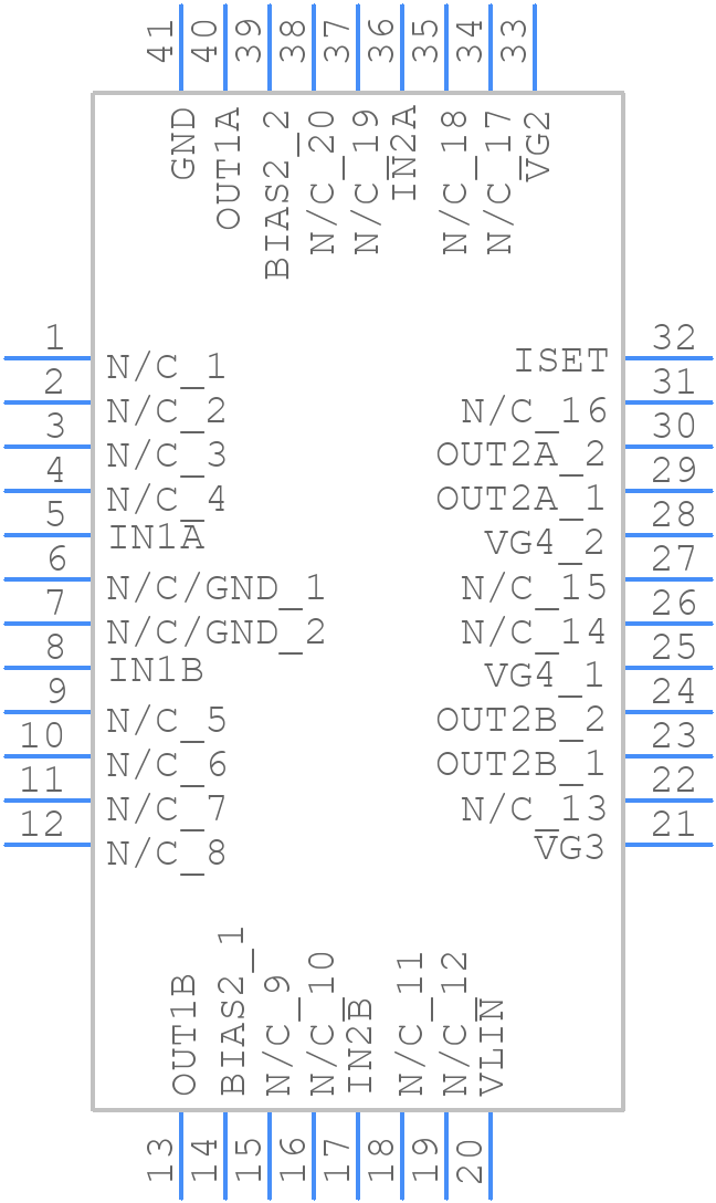 QPA4425TR13 - Qorvo - PCB symbol