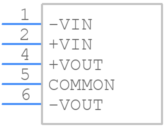 ITP0312D05 - XP POWER - PCB symbol