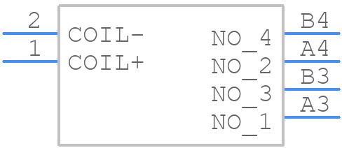 FTR-E1AA024Y-MF - FCL Components - PCB symbol