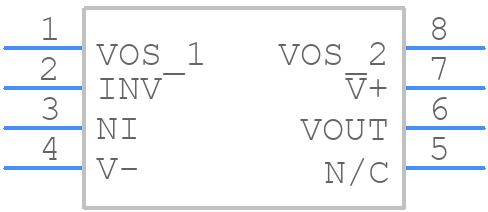 LM6365N - Texas Instruments - PCB symbol