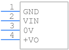 B0503S-1WR2 - Mornsun Power - PCB symbol