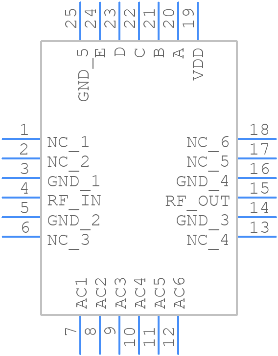 AM2005 - ATLANTA - PCB symbol