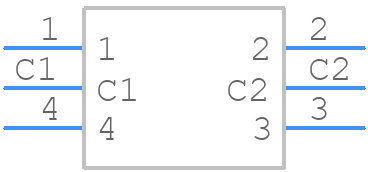 CS-7-14MB - Nidec Copal - PCB symbol