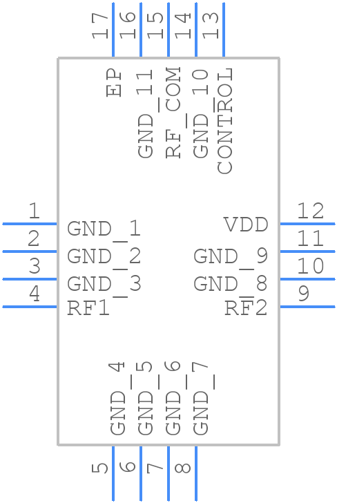 CSWA2-63DR+ - Mini-Circuits - PCB symbol
