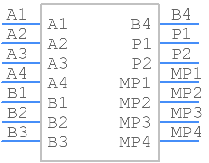 15722082601000 - HARTING - PCB symbol