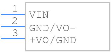 K7805-1000R3(L) - Mornsun Power - PCB symbol