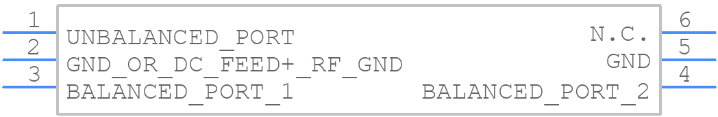HHM-1521 - TDK - PCB symbol