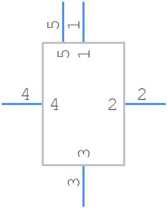TS2P5F20-BPE - Switchcraft - PCB symbol
