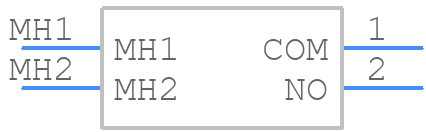 MJTP1129B - Apem - PCB symbol