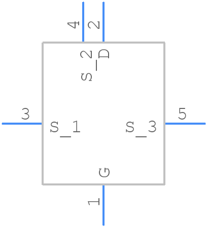 MGF0915A - Mitsubishi - PCB symbol