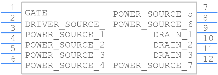 STO67N60DM6 - STMicroelectronics - PCB symbol