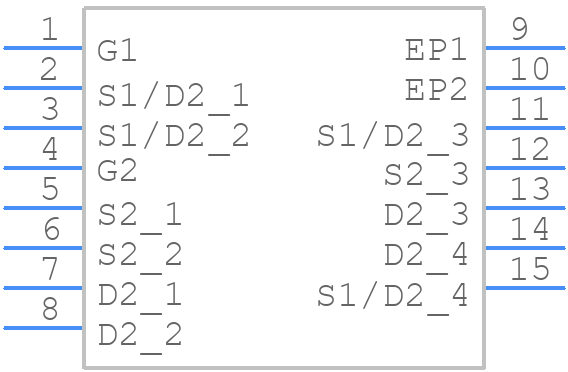 IAUC45N04S6L063H - Infineon - PCB symbol