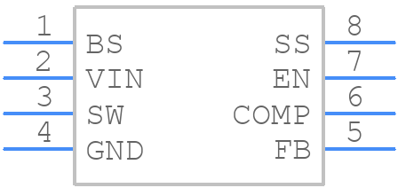 LSP5526-S8A - Lite-On - PCB symbol