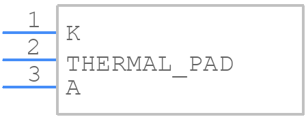 LTPL-C034UVH430 - Lite-On - PCB symbol