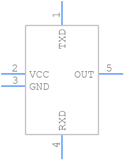 INIR-RF-R600 - Amphenol - PCB symbol