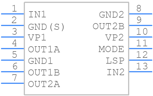TDA1553CQ - NXP - PCB symbol
