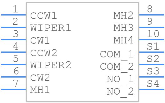 COM-16273 - SparkFun - PCB symbol